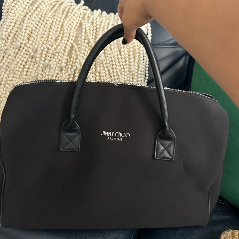 Jimmy Choo Elegant Black Travel Bag